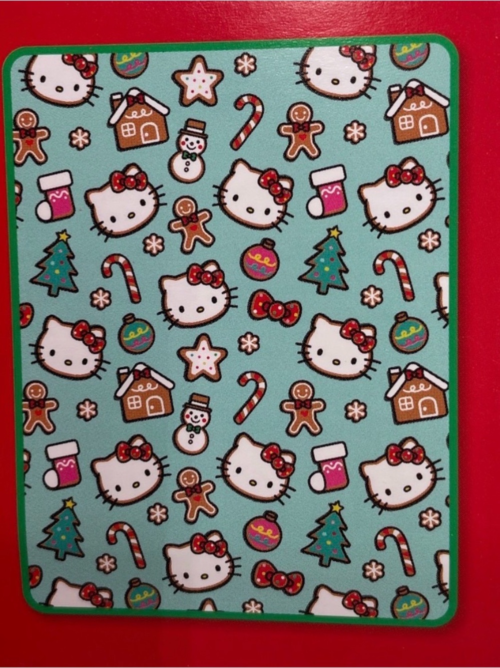 HELLO KITTY Christmas Plush Throw - Picture 8 of 11